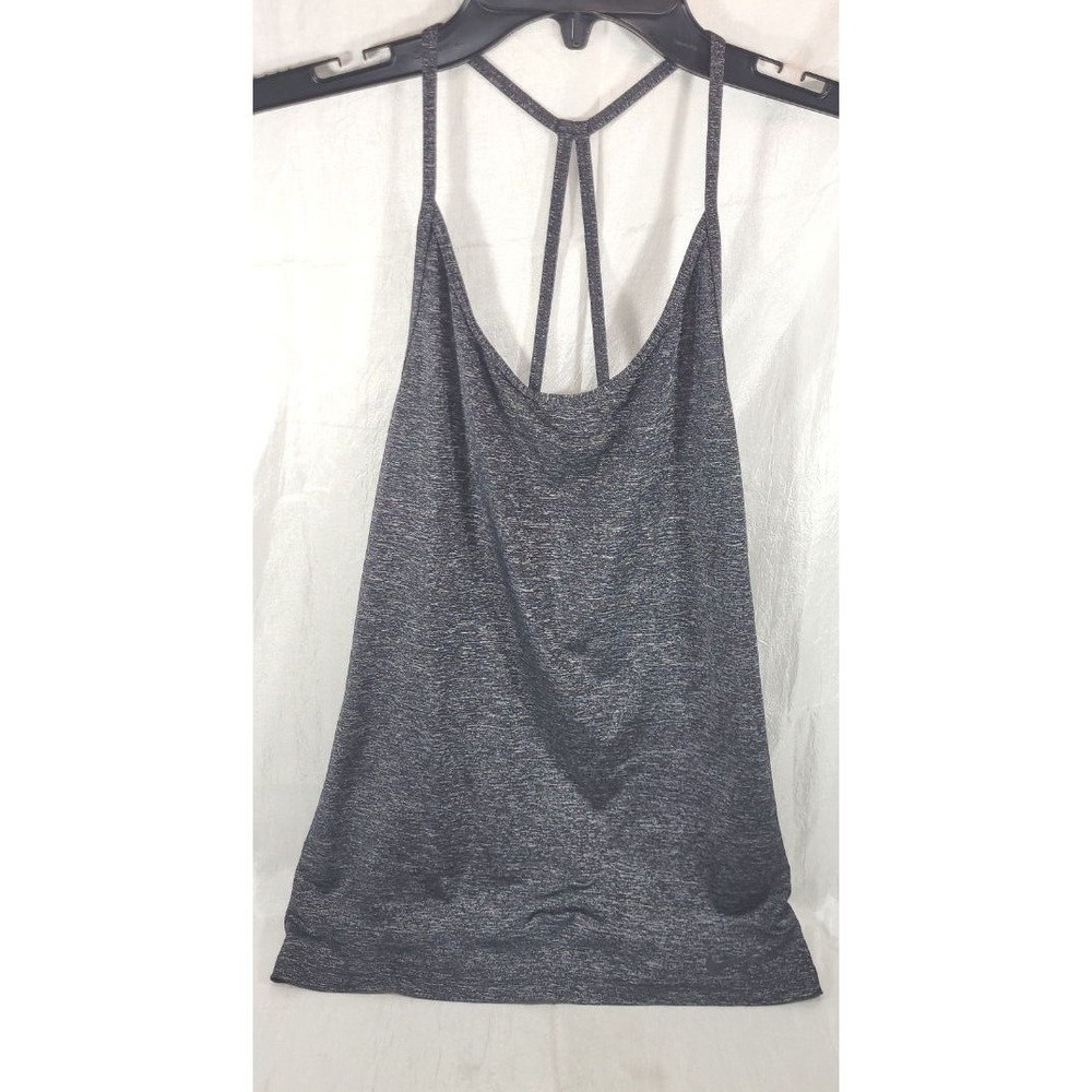 Nike Women's Dri-Fit Strappy Tank Top - Merle Black/Gray - Size XS
